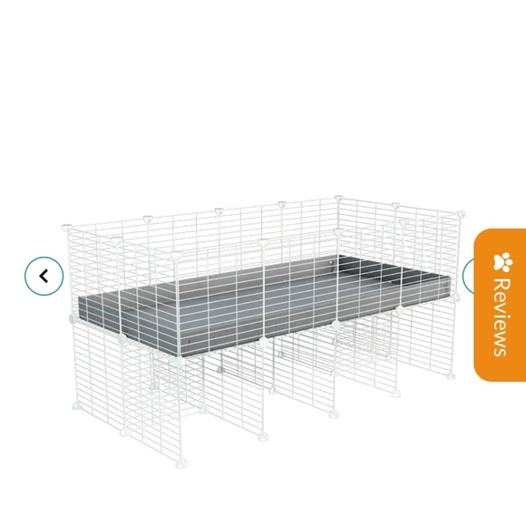 Brand new in box 4x2 C&C Guinea pig cage with standfrom Kavee